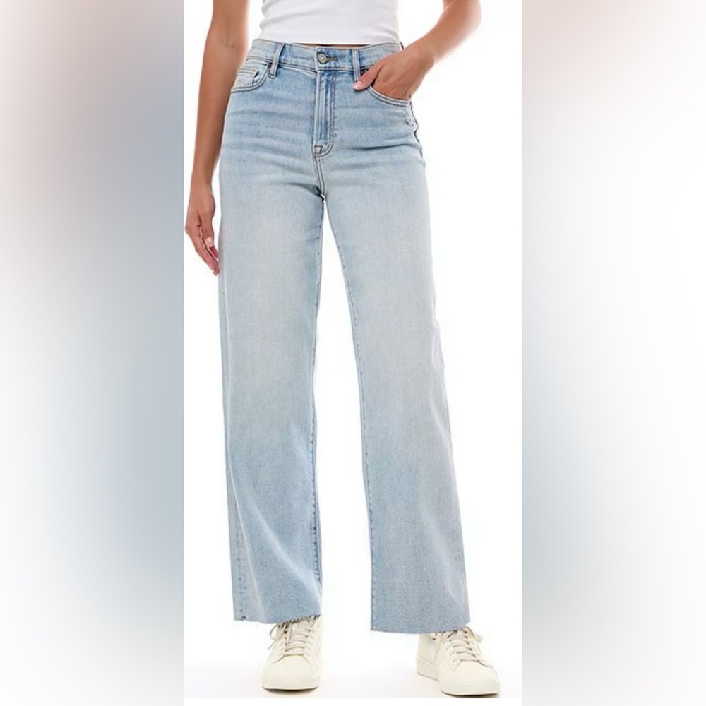 High Rise Light Blue Jeans